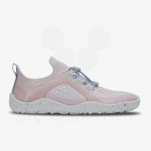 Chaussure Trail Running Vivobarefoot Primus Trail Knit FG Femme Rose | FR199VJ