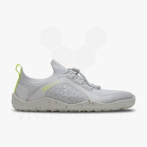 Chaussure Training Vivobarefoot Primus Trail Knit FG Femme Blanche | FR163FU