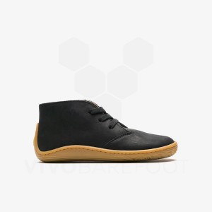 Chaussure Vivobarefoot Gobi Addis Enfant Obsidienne | FR012AS