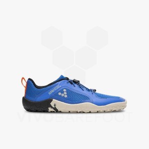 Chaussure Vivobarefoot Primus Trail II FG Juniors Enfant Bleu | FR084GY