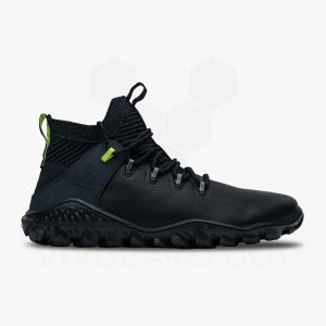 Chaussure de Randonnée Vivobarefoot Magna Forest Esc Homme Obsidienne Vert Clair | FR403ZD