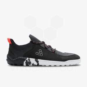 Chaussure de Randonnée Vivobarefoot Tracker Decon Low FG2 Homme Obsidienne | FR424EI