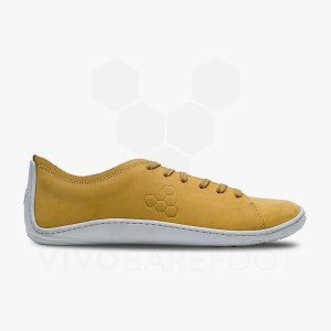 Chaussures Lifestyle Vivobarefoot Addis Homme Moutarde | FR311NN