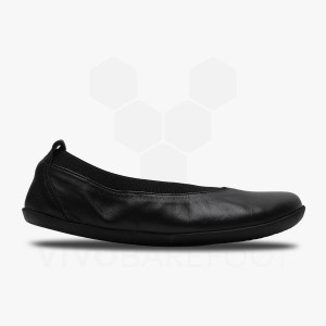 Chaussures Lifestyle Vivobarefoot Opanka Ballerina Femme Obsidienne | FR123TL