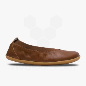 Chaussures Lifestyle Vivobarefoot Opanka Ballerina Femme Marron | FR121VJ