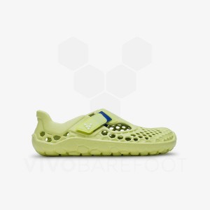 Sandale Vivobarefoot Ultra Bloom Enfant Vert Clair | FR005HT