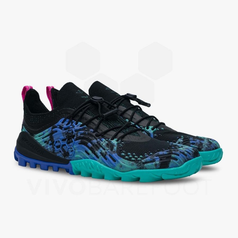 Chaussure Trail Running Vivobarefoot Hydra Esc Femme Bleu | FR191DO