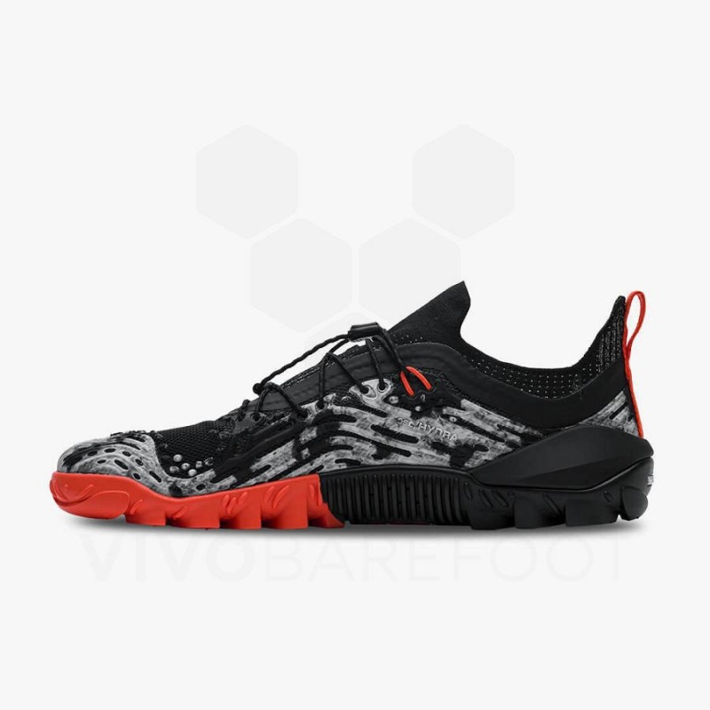 Chaussure Trail Running Vivobarefoot Hydra Esc Homme Obsidienne | FR360QC