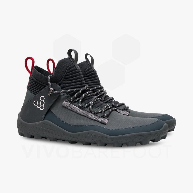 Chaussure Trail Running Vivobarefoot Magna Lite WR SG Homme Grise | FR376AS