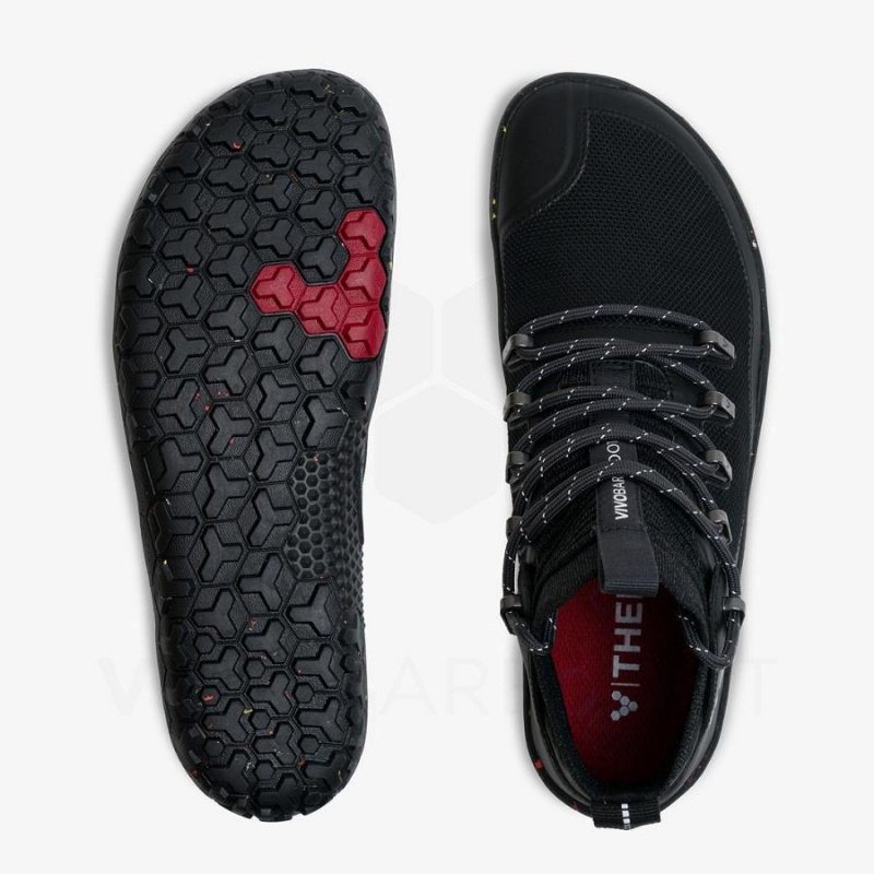 Chaussure Trail Running Vivobarefoot Magna Trail II FG Homme Obsidienne | FR358SZ