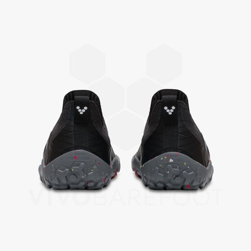 Chaussure Trail Running Vivobarefoot Primus Trail Knit FG Homme Obsidienne Grise | FR370GY