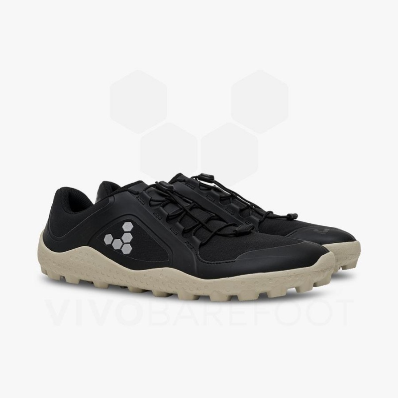 Chaussure Trail Running Vivobarefoot Primus Trail III All Weather SG Homme Obsidienne | FR363NN