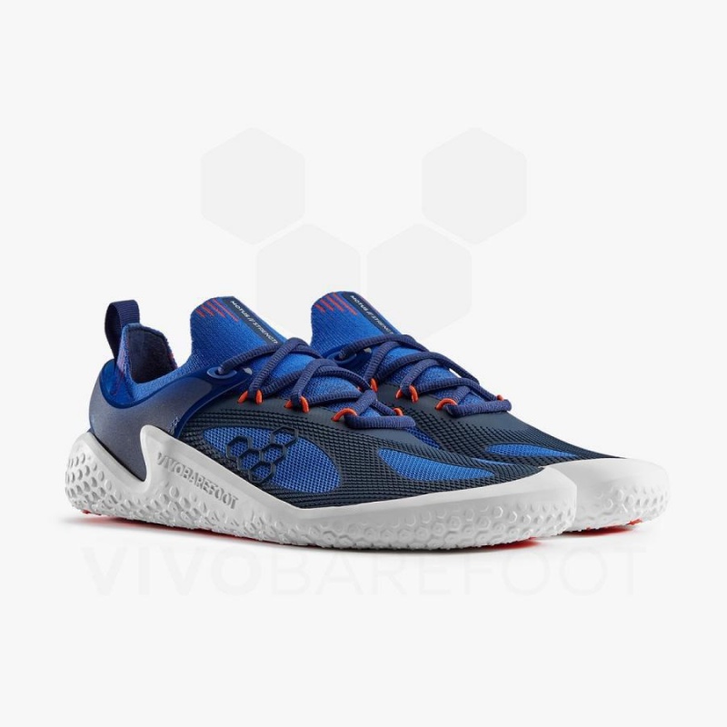 Chaussure Training Vivobarefoot Motus Strength Homme Bleu Bleu Marine Orange | FR353XG