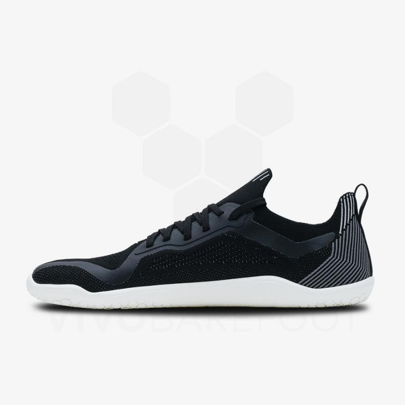 Chaussure Training Vivobarefoot Primus Lite Knit Femme Obsidienne | FR184KW