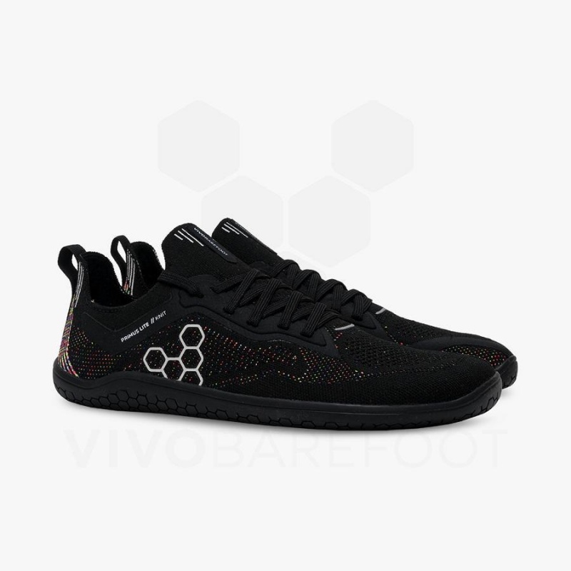 Chaussure Training Vivobarefoot Primus Lite Knit Femme Obsidienne | FR180OB