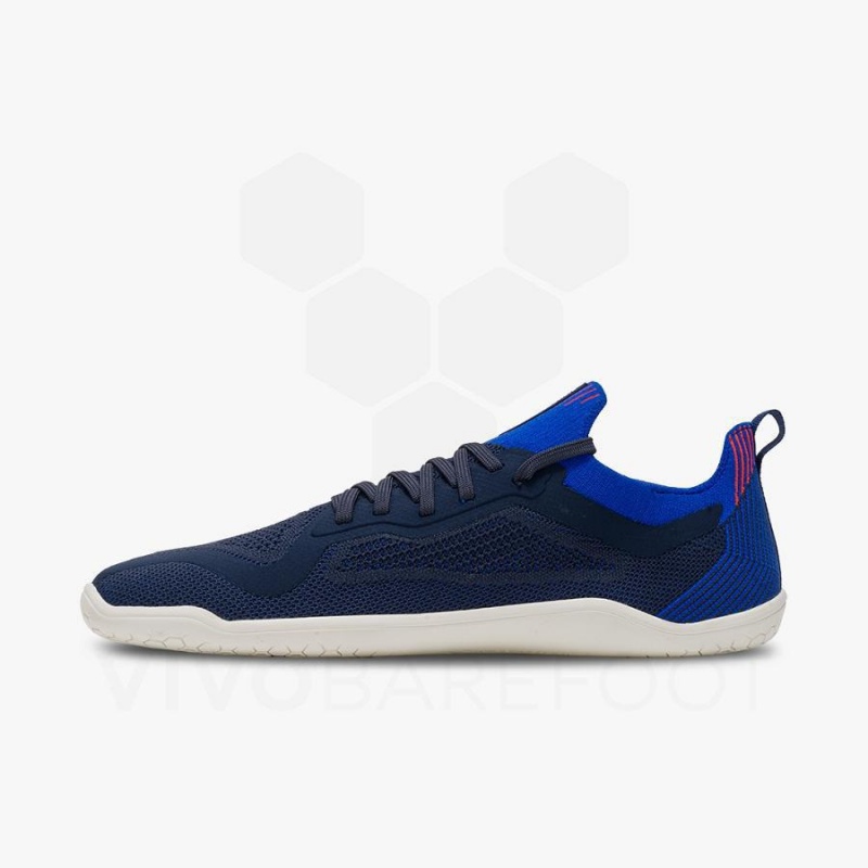 Chaussure Training Vivobarefoot Primus Lite Knit Homme Bleu Marine | FR345FU