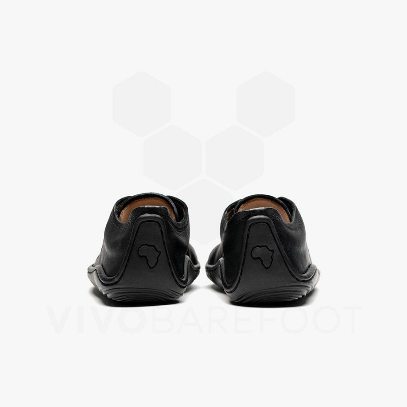 Chaussure Vivobarefoot Addis School Enfant Obsidienne | FR061DO