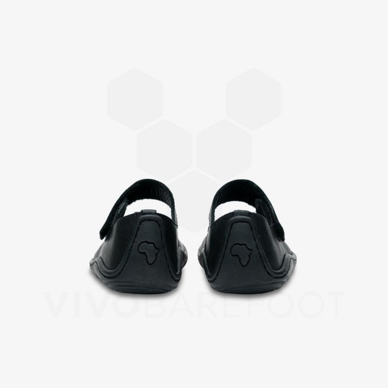 Chaussure Vivobarefoot Addis Wyn Juniors Enfant Obsidienne | FR058GY