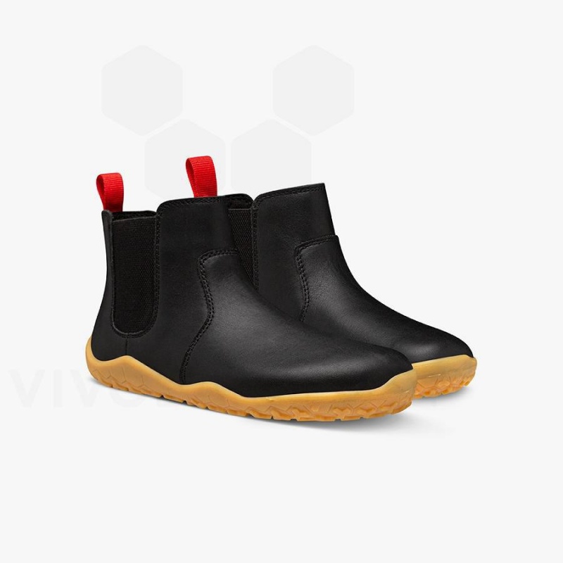 Chaussure Vivobarefoot Fulham II Enfant Obsidienne | FR020SZ