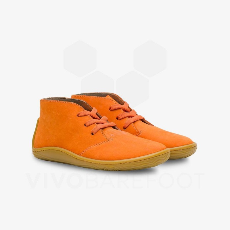 Chaussure Vivobarefoot Gobi Addis Enfant Orange | FR013ZD