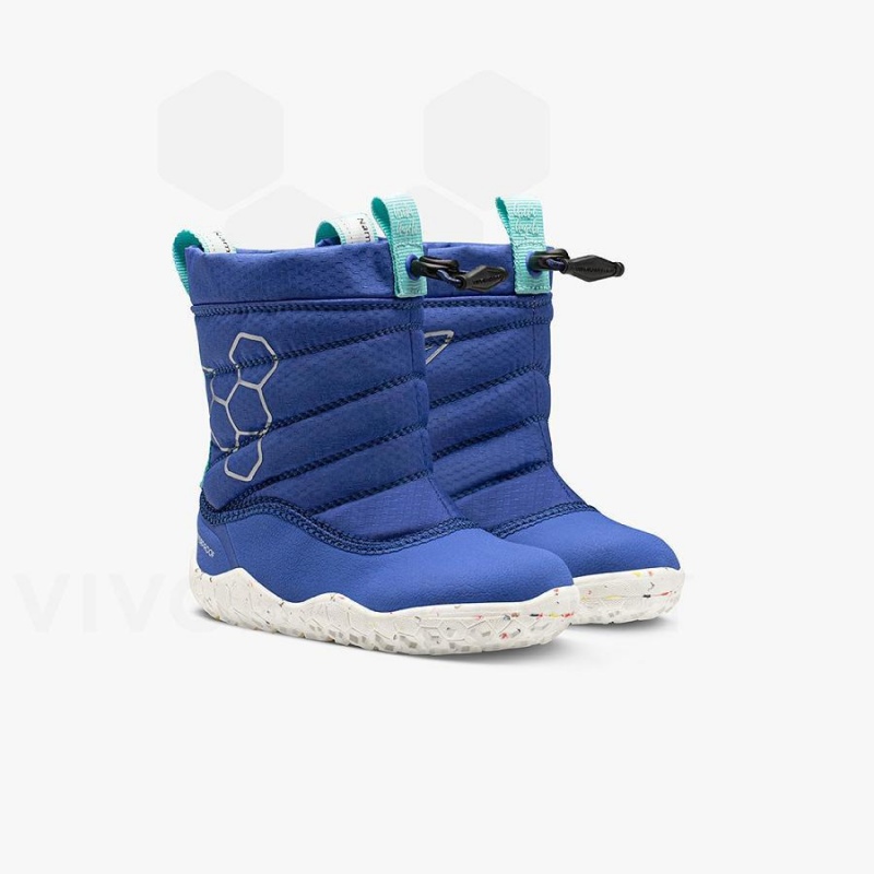 Chaussure Vivobarefoot Lumi X Arctic Angels Bambin Enfant Bleu | FR018UK