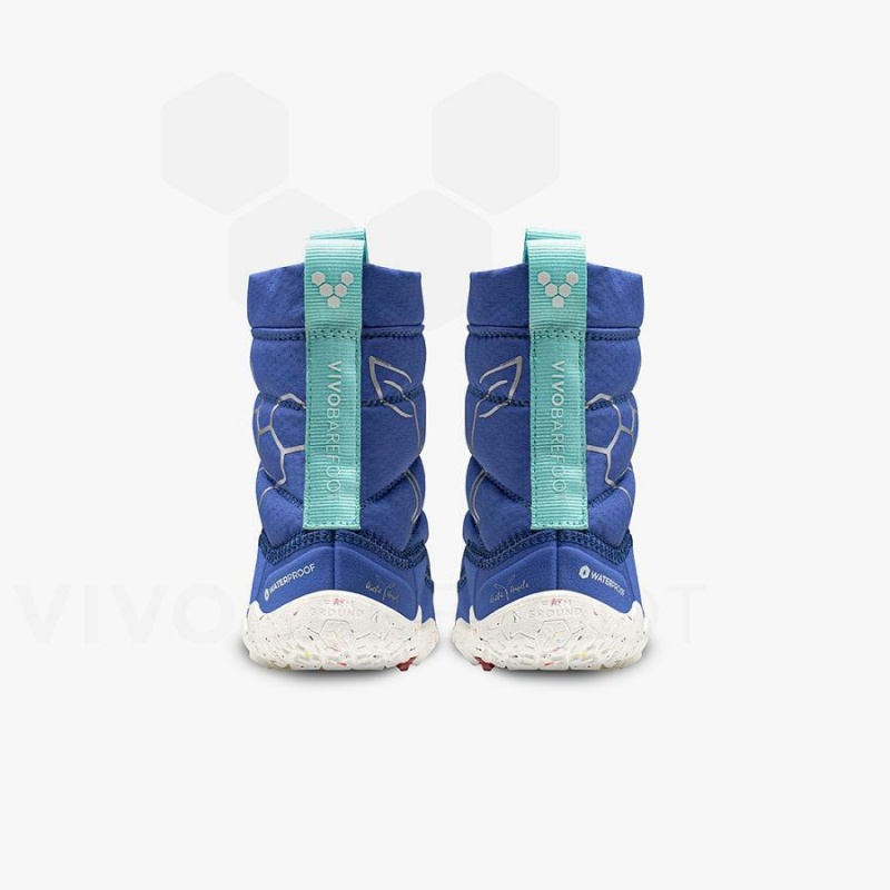 Chaussure Vivobarefoot Lumi X Arctic Angels Bambin Enfant Bleu | FR018UK