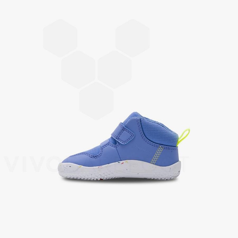 Chaussure Vivobarefoot Primus Ludo Hi Bambin Enfant Bleu | FR033FU