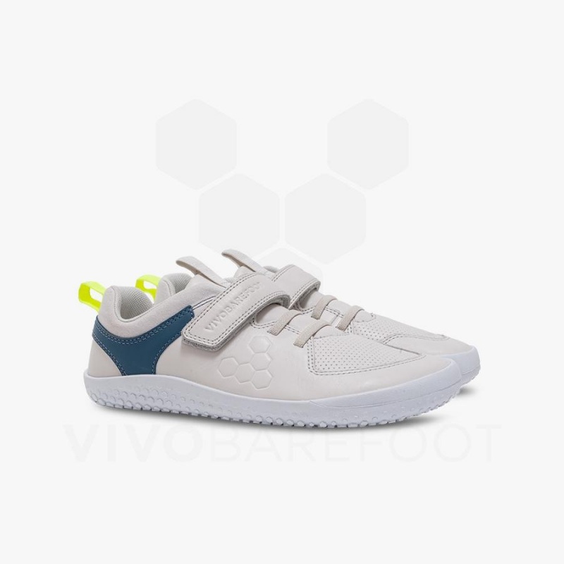 Chaussure Vivobarefoot Primus Ludo Juniors Enfant Blanche | FR080KW