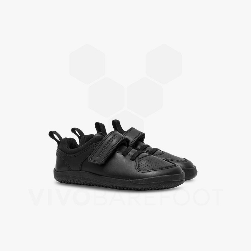 Chaussure Vivobarefoot Primus Ludo School Preschool Enfant Obsidienne | FR064AS