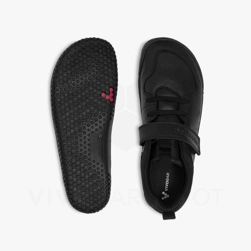 Chaussure Vivobarefoot Primus Ludo School Juniors Enfant Obsidienne | FR062CP