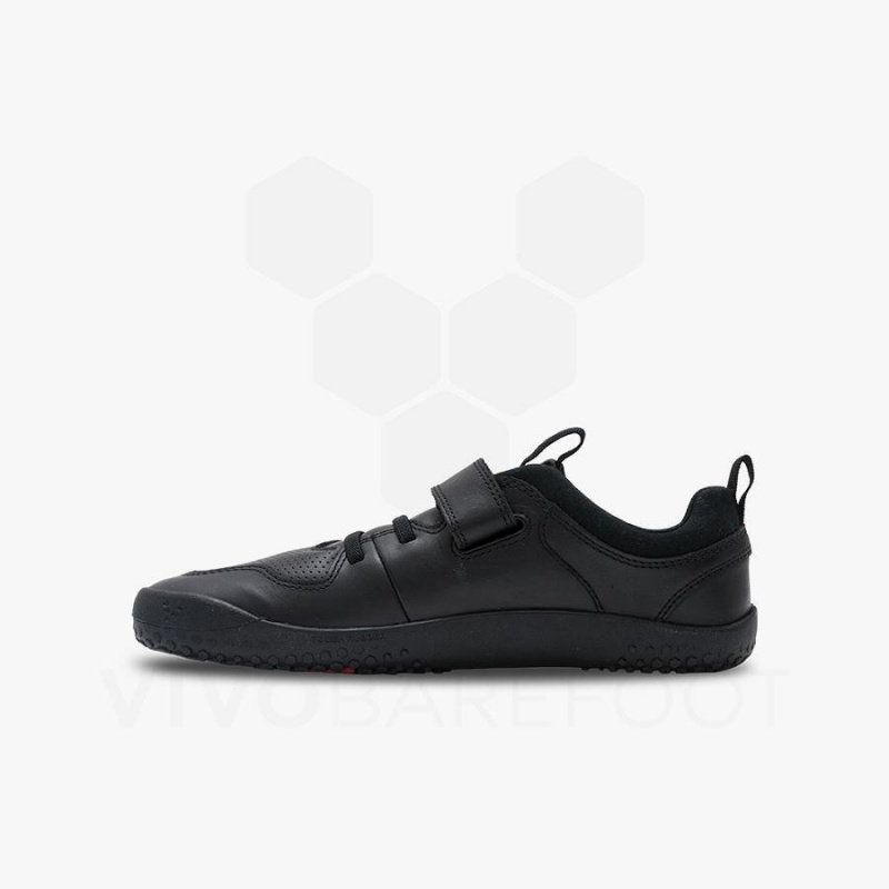 Chaussure Vivobarefoot Primus Ludo School Juniors Enfant Obsidienne | FR062CP