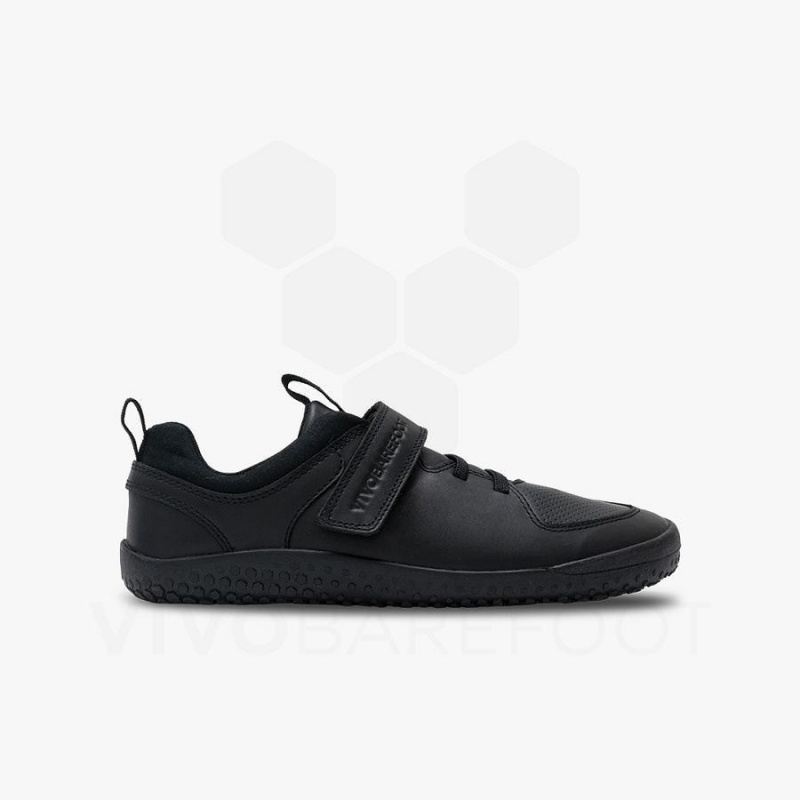 Chaussure Vivobarefoot Primus Ludo School Juniors Enfant Obsidienne | FR062CP