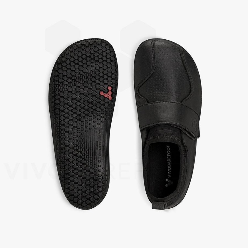 Chaussure Vivobarefoot Primus School II Enfant Obsidienne | FR022QC