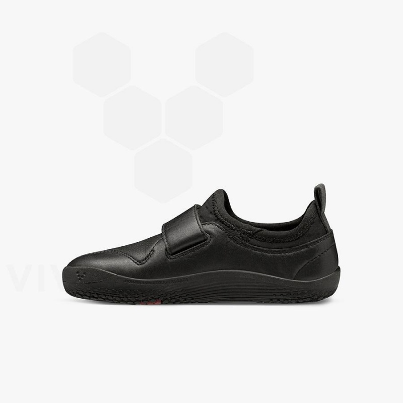 Chaussure Vivobarefoot Primus School II Enfant Obsidienne | FR022QC