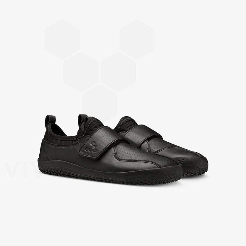 Chaussure Vivobarefoot Primus School II Enfant Obsidienne | FR022QC