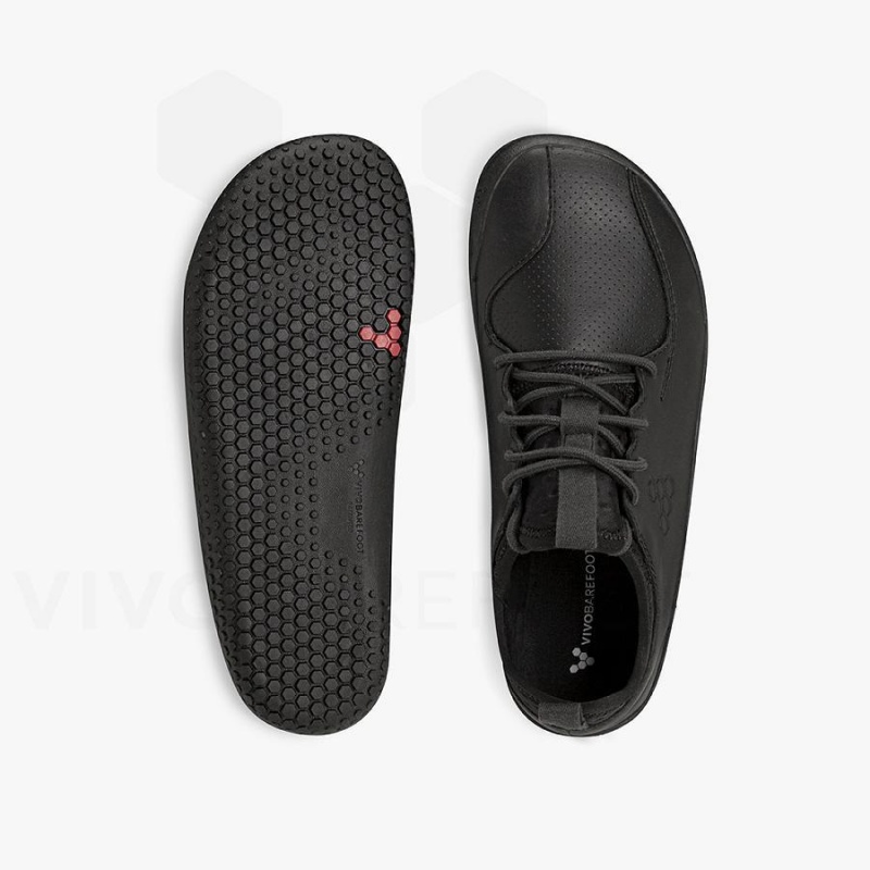 Chaussure Vivobarefoot Primus School II Juniors Enfant Obsidienne | FR021RX