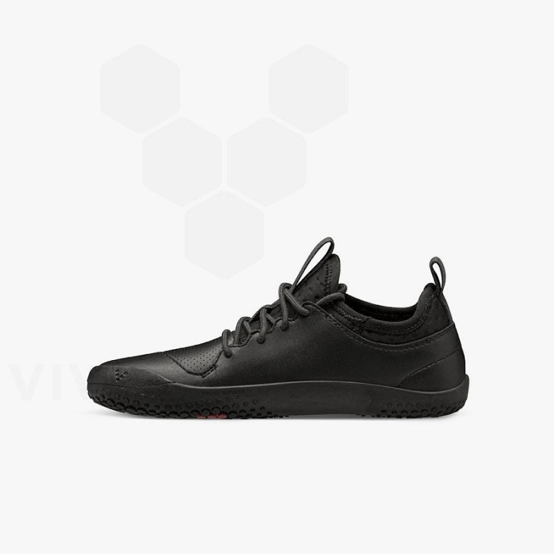 Chaussure Vivobarefoot Primus School II Juniors Enfant Obsidienne | FR021RX