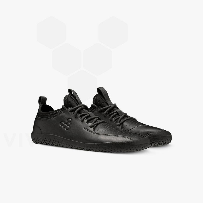 Chaussure Vivobarefoot Primus School II Juniors Enfant Obsidienne | FR021RX