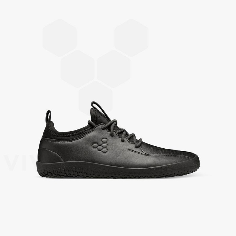 Chaussure Vivobarefoot Primus School II Juniors Enfant Obsidienne | FR021RX