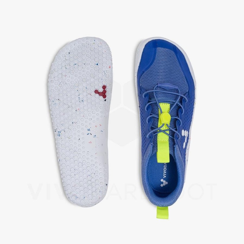 Chaussure Vivobarefoot Primus Sport III Juniors Enfant Bleu | FR065ZD