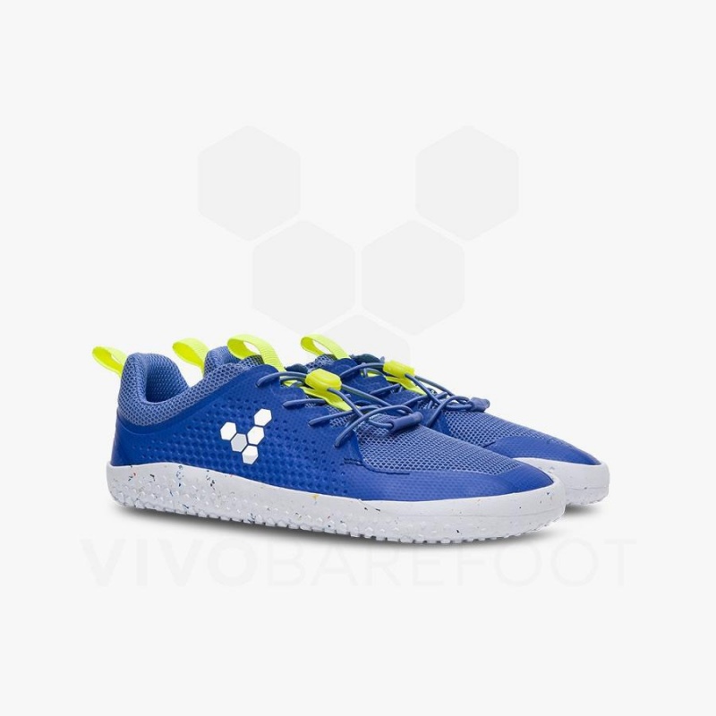 Chaussure Vivobarefoot Primus Sport III Juniors Enfant Bleu | FR065ZD