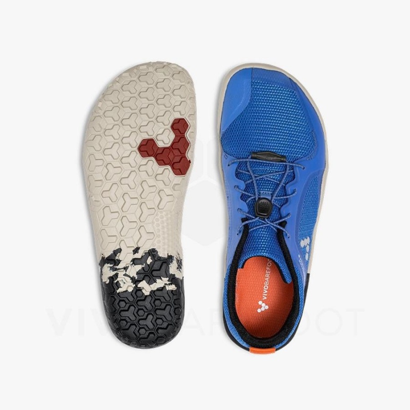 Chaussure Vivobarefoot Primus Trail II FG Juniors Enfant Bleu | FR084GY