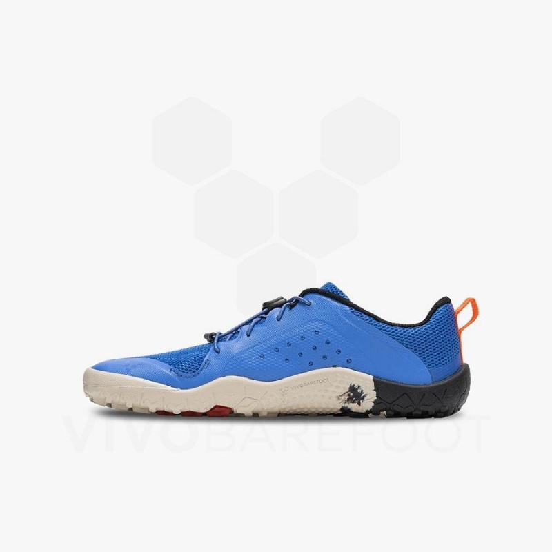 Chaussure Vivobarefoot Primus Trail II FG Juniors Enfant Bleu | FR084GY