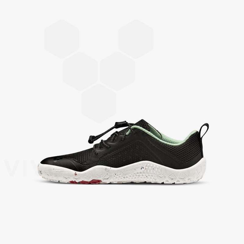 Chaussure Vivobarefoot Primus Trail II FG Enfant Obsidienne | FR025NN