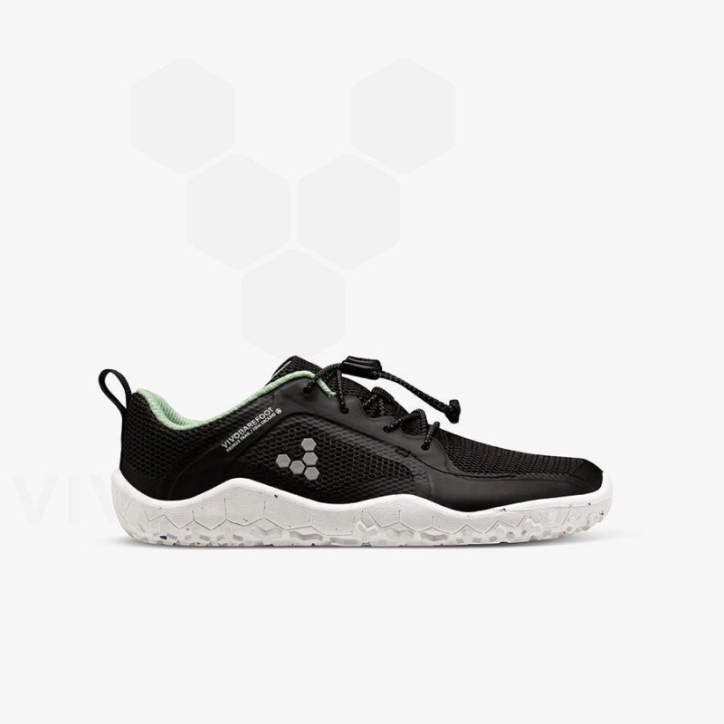 Chaussure Vivobarefoot Primus Trail II FG Enfant Obsidienne | FR025NN