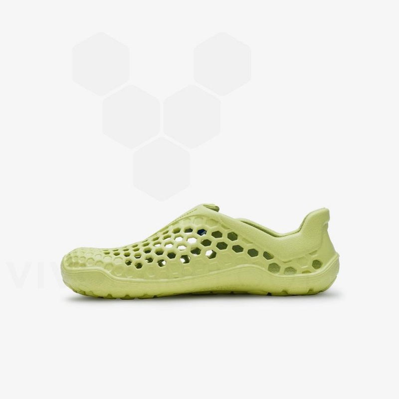 Chaussure Vivobarefoot Ultra Bloom Enfant Vert Clair | FR048QC