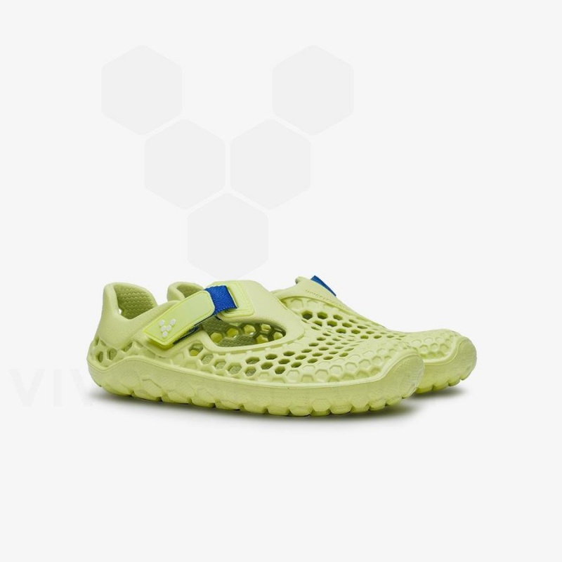 Chaussure Vivobarefoot Ultra Bloom Enfant Vert Clair | FR048QC