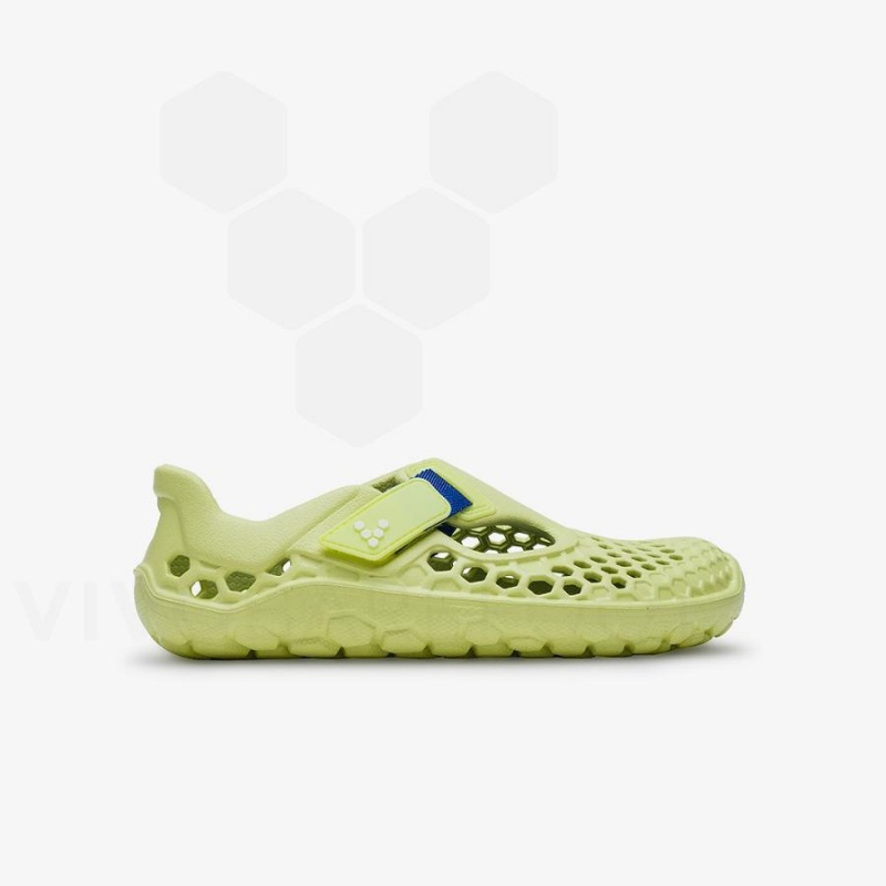 Chaussure Vivobarefoot Ultra Bloom Enfant Vert Clair | FR048QC