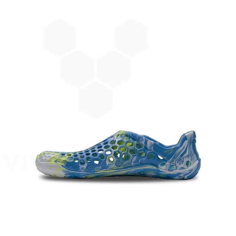 Chaussure Vivobarefoot Ultra Bloom Juniors Enfant Bleu Turquoise Clair | FR045TL