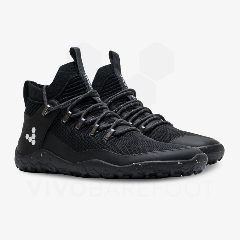 Chaussure de Randonnée Vivobarefoot Magna Trail II FG Femme Obsidienne | FR245BA